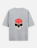 AkOutfits Sarkar Skull Oversized T-Shirt – Bold Streetwear Design